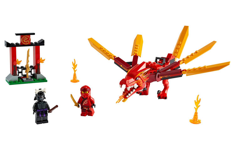 LEGO LEGO Phantom Ninja Collection Kai's Flame Shenron Building Blocks 0 300pcs 71701