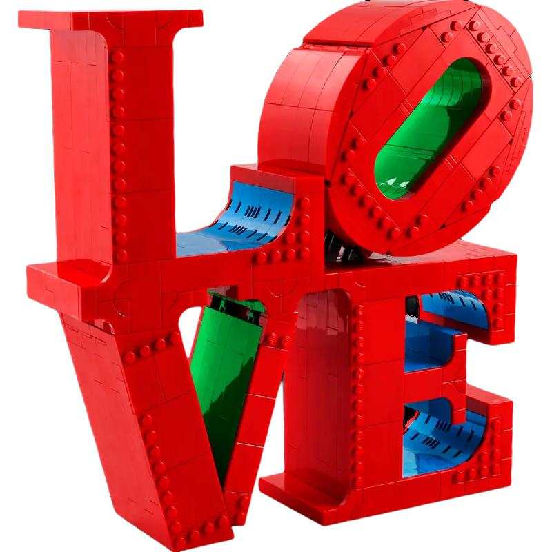 LEGO LEGO LOVE Sculpture Building Blocks 791pcs 31214