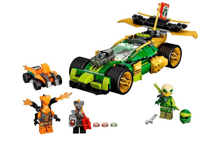 LEGO LEGO Phantom Ninja Collection Lowe's Lightning Racing EVO Building Blocks 0 300pcs 71763