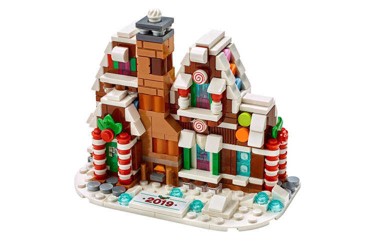 LEGO Holiday Limited Mini Gingerbread House Building Blocks 499pcs 40337