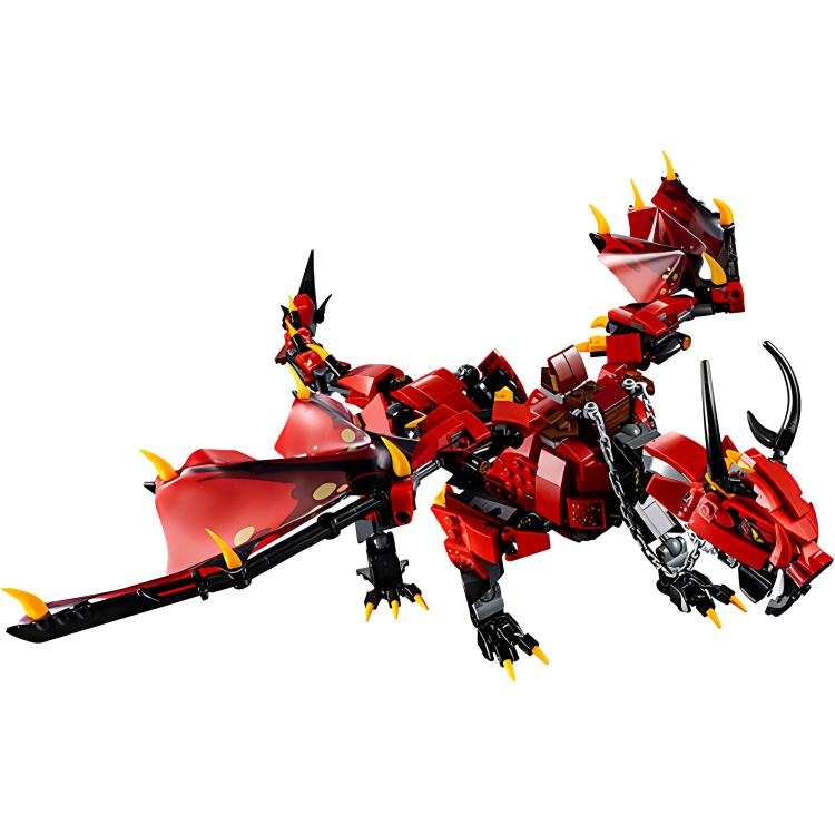 LEGO LEGO Phantom Ninja Collection Flame Shadow Shenron Building Blocks 601 1000pcs 70653