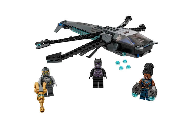 LEGO Marvel, The Avengers, Black Panther Shenron Flight Vehicle Building Blocks 0 300pcs 76186