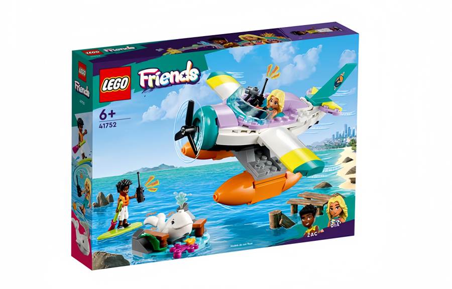 LEGO Good Friend Collection Marine Rescue Plane Building Blocks 203pcs 41752