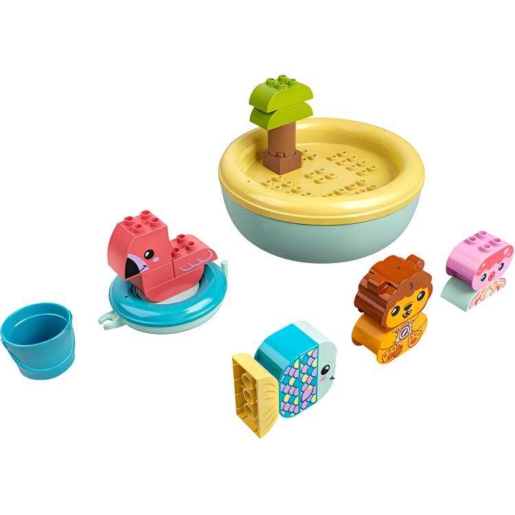 LEGO Debo Collection, Joy Bath Floating Animal Island Plastic Building Blocks 0 300pcs 10966