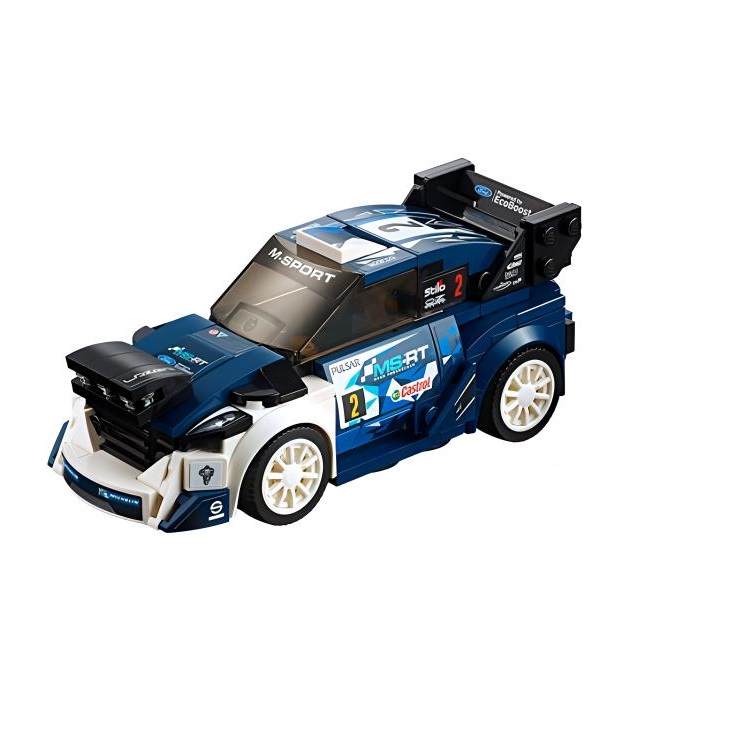 LEGO Super Racing Collection Ford Carnival M Sport Team World Tension Championship Building Blocks 203pcs 75885