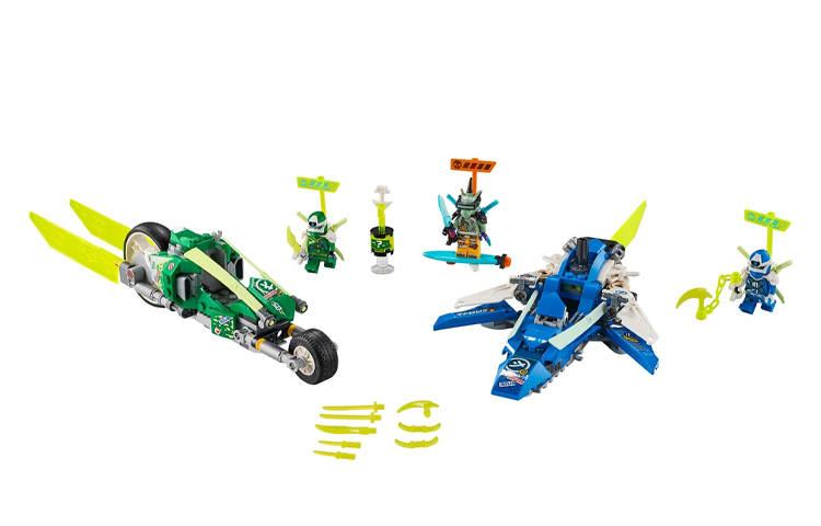 LEGO Phantom Ninja Collection Je And Lloyd, Extreme Racing Soothing Building Blocks 301 600 71709