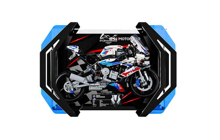 LEGO M1000RR Motorcycle & Alloy Mix and Match Display Case Building Blocks 1001 2000pcs 42130 Display Case A