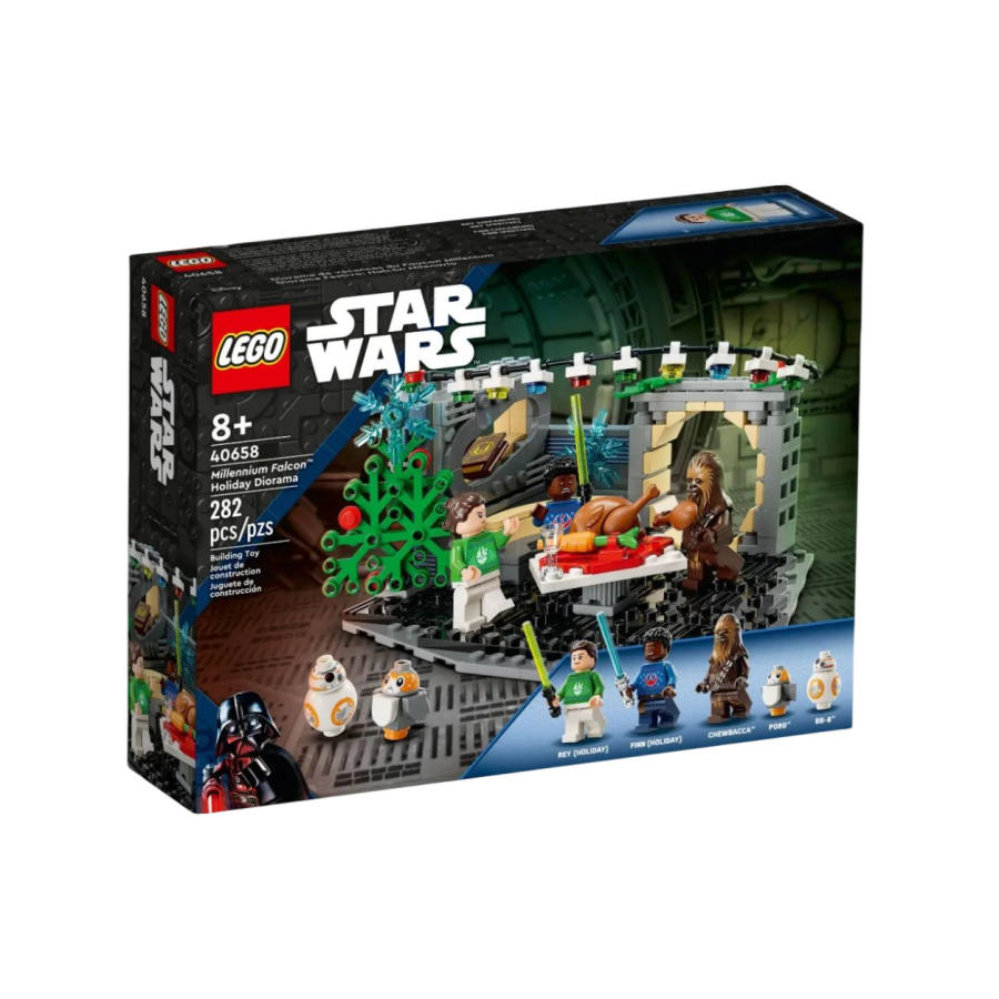 LEGO Millennium Falcon Holiday Diorama Building Blocks 40658