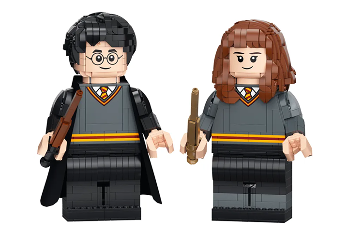 LEGO Harry Potter Collection Harry Potter And Hermione Granger, Harry Potter Characters Building Blocks 1001 2000pcs