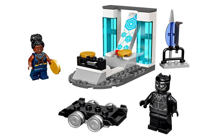 LEGO Super Hero Collection Marvel, Black Panther, Shu Li's Laboratory Building Blocks 0 300pcs 76212