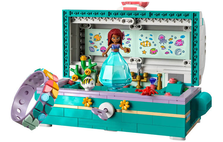 LEGO LEGO Ariel's Treasure Chest Building Blocks 43229