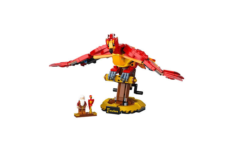 LEGO Harry Potter Collection Albus Dumbledore's Phoenix Fox Plastic Building Blocks 597pcs 76394