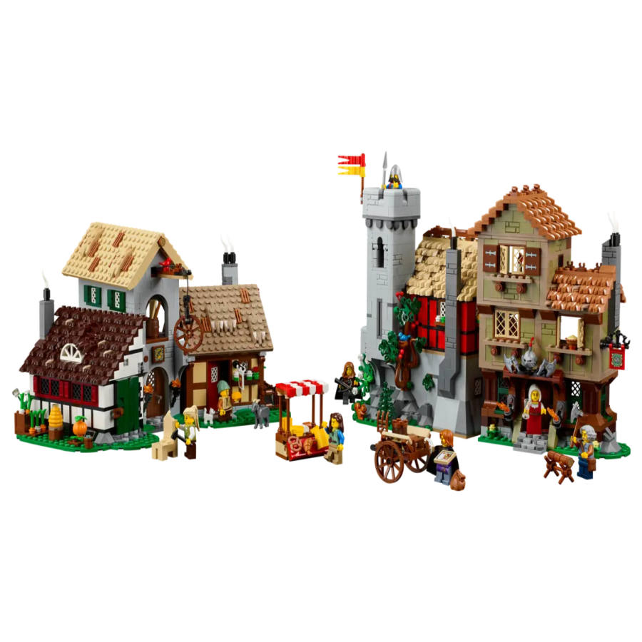 LEGO LEGO Medieval Town Square Building Blocks 10332
