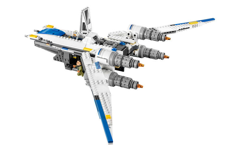 LEGO Star Wars Collection Righteous Army U Wing Fighter Building Blocks 659 75155
