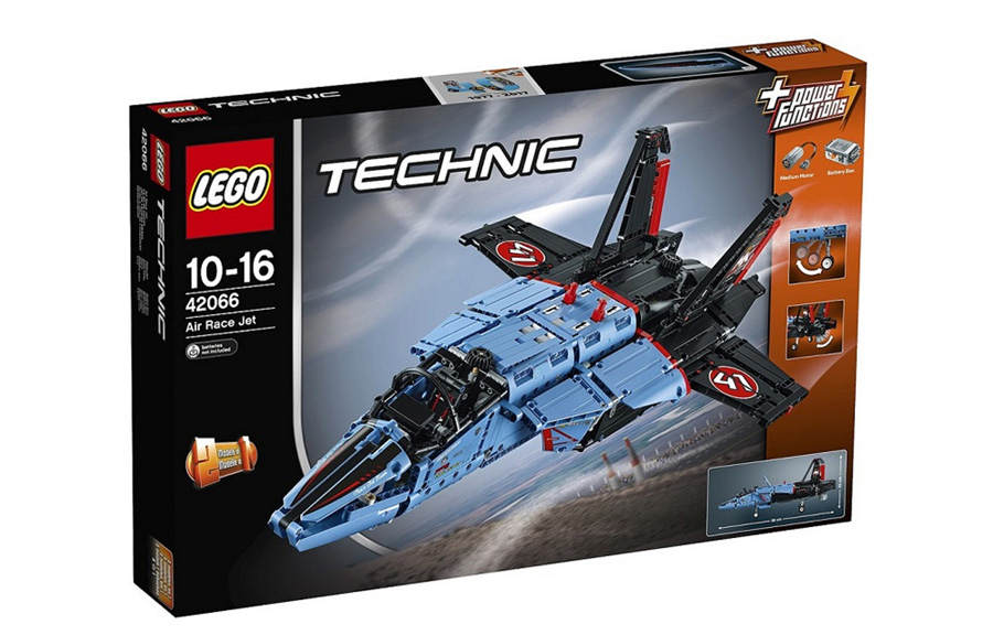 LEGO LEGO Technic, Jet Racing Airplane Building Blocks 1001 2000 42066