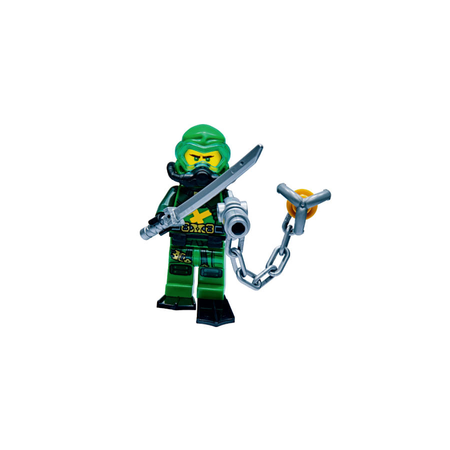 LEGO Phantom Ninja Collection Lloyd, Equipped With A Scuba Device, Is A Man Building Blocks 0 300pcs 21072010110207