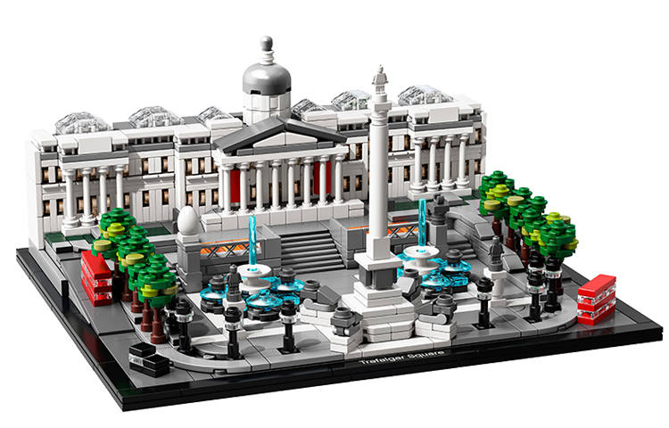 LEGO LEGO Architecture Collection Trafalgar Square Building Blocks 1001 2000pcs 21045