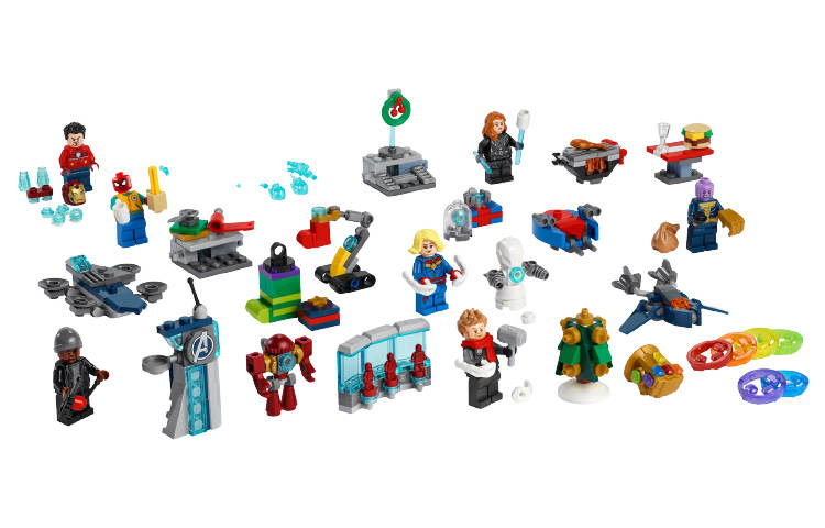 LEGO Spider Man, Thor God Of Thunder, Captain Marvel, Black Widow Marvel Superhero Building Blocks 0 300pcs 76196