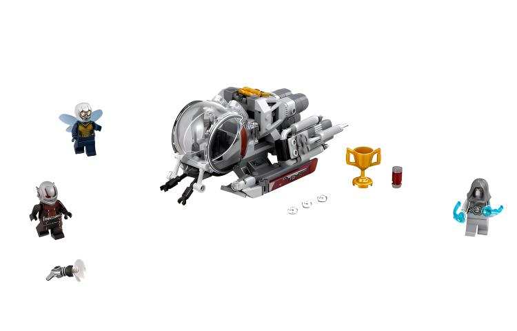 LEGO Super Hero Collection Ant Man Boldly Venturing Into The Quantum World Building Blocks 200pcs 76109