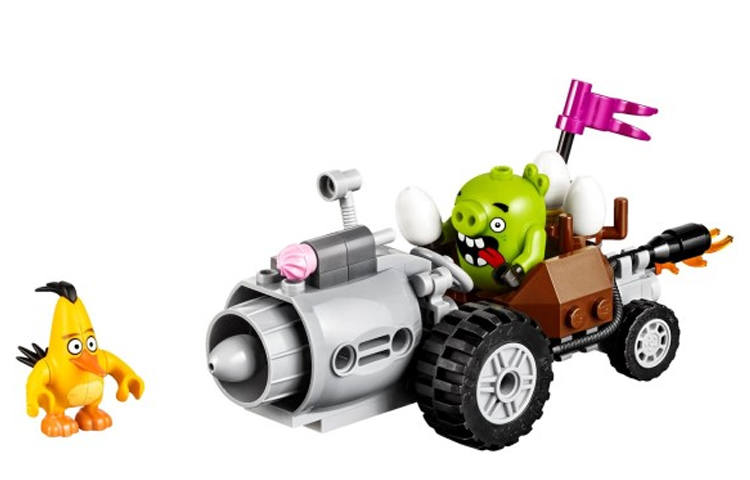LEGO Angry Small Bird Collection Piggy's Great Escape Plastic Building Blocks 74pcs 75821