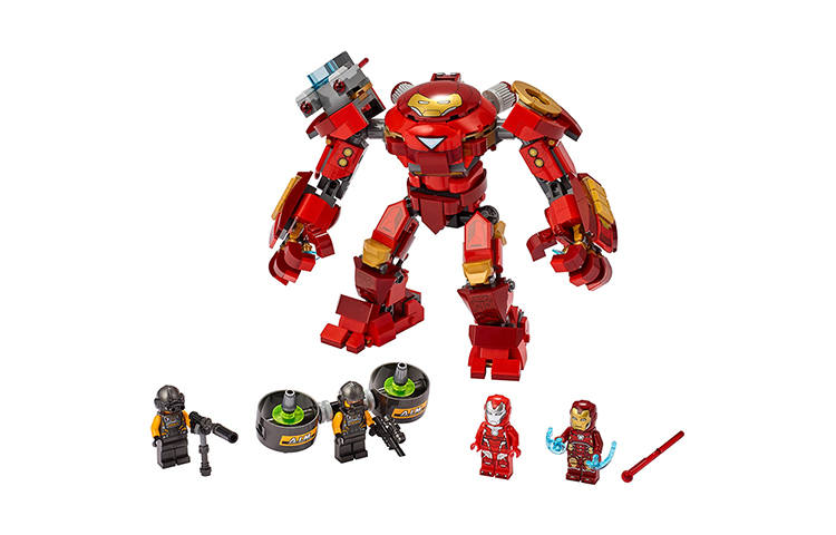 LEGO Super Hero Collection A.I.M. Agent Marvel, Iron Man Vs. Hulkbuster Building Blocks 456pcs 76164