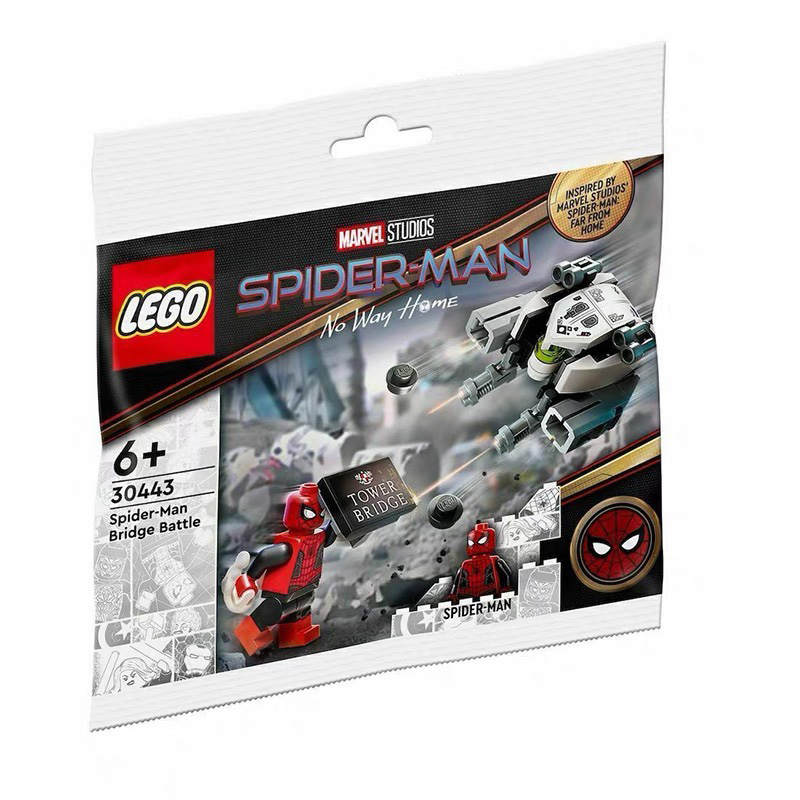 LEGO Super Hero Collection Spider Man Bridge Battle, Puzzle Bag Building Blocks 0 300pcs LEGO 30443