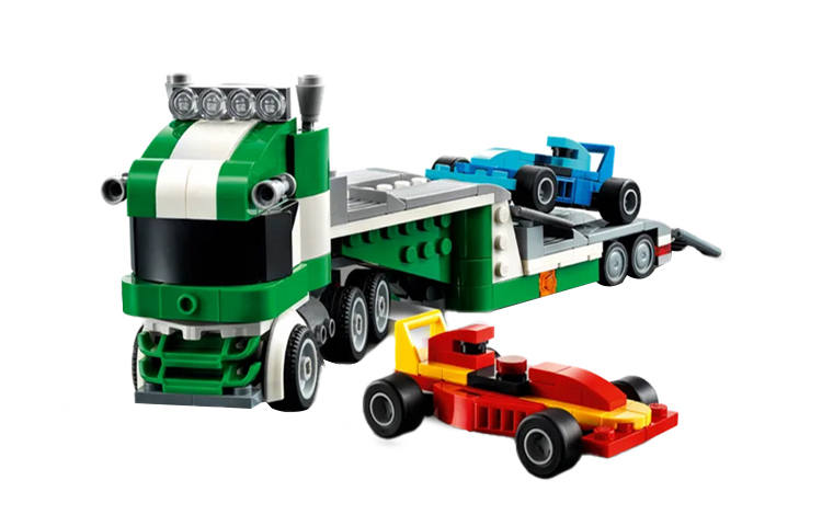 LEGO Creator 3 in 1 Car Model, Racing Transport Vehicle Plastic Building Blocks 301 600pcs 31113