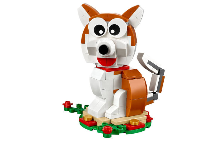 LEGO Zodiac Collection Dog Building Blocks 156 40235