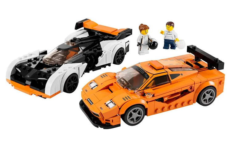 LEGO McLaren Solus GT & McLaren F1 LM Building Blocks 76918