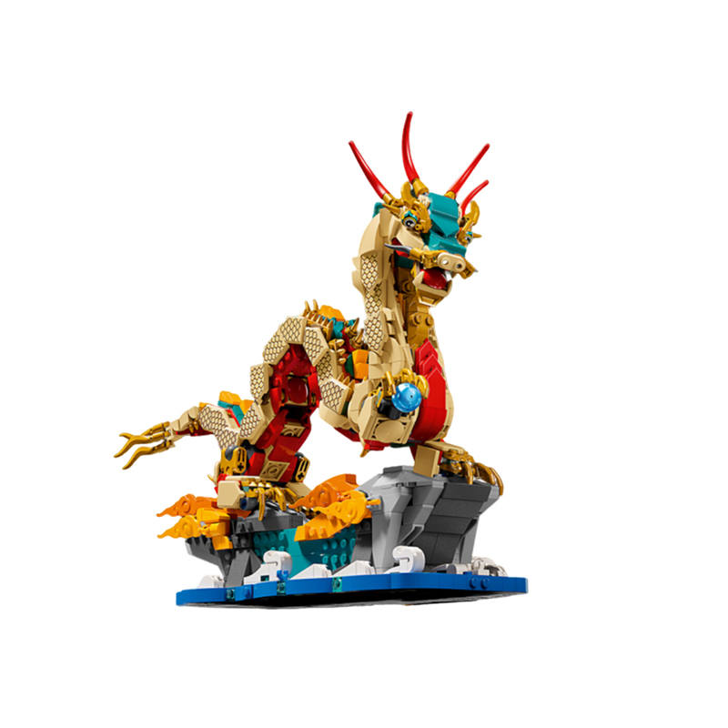 LEGO 2024 Year Of The Dragon Spring Festival New Year Collection Shenron Blessing Building Blocks 1171pcs 80112 1