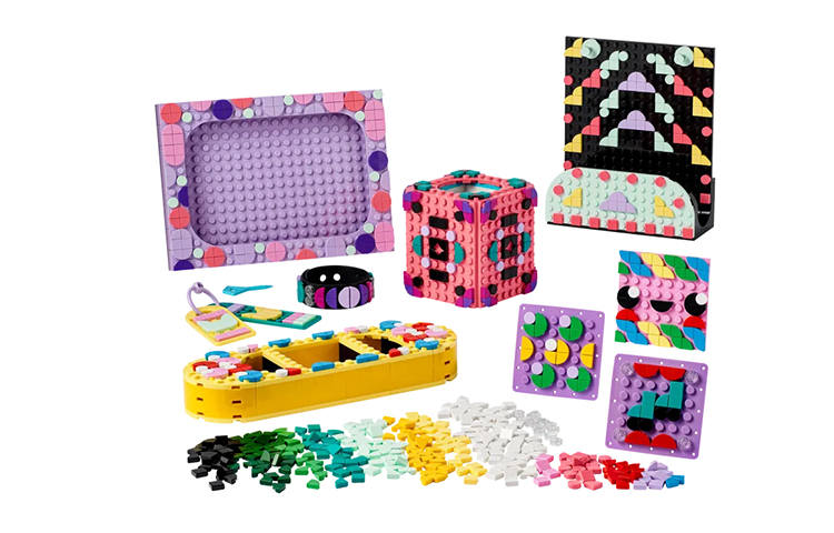 LEGO DOTS Series Designer Luxury Clothing Sets Pattern Plastic Building Blocks 1096 41961