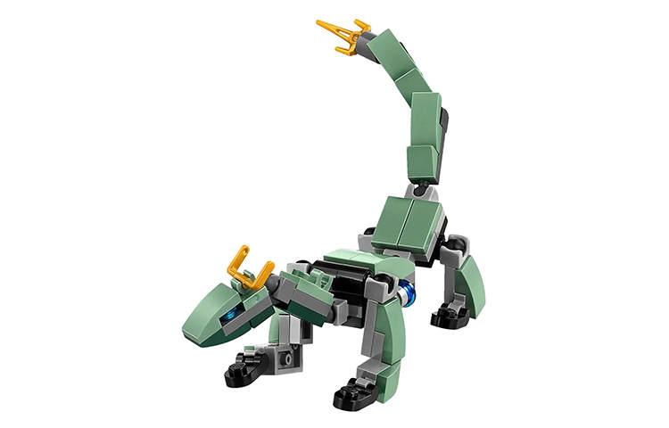 LEGO Phantom Ninja Collection Ninjago The Movie Green Ninja Mecha Dragon, Building Set Building Blocks 60pcs 30428