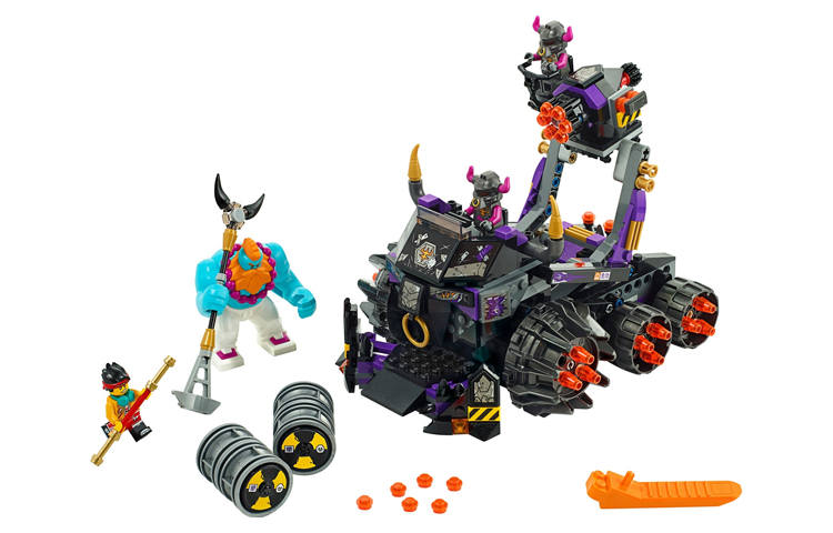 LEGO Monkie Kid, Dark Bull Tank Plastic Building Blocks 430pcs 80007