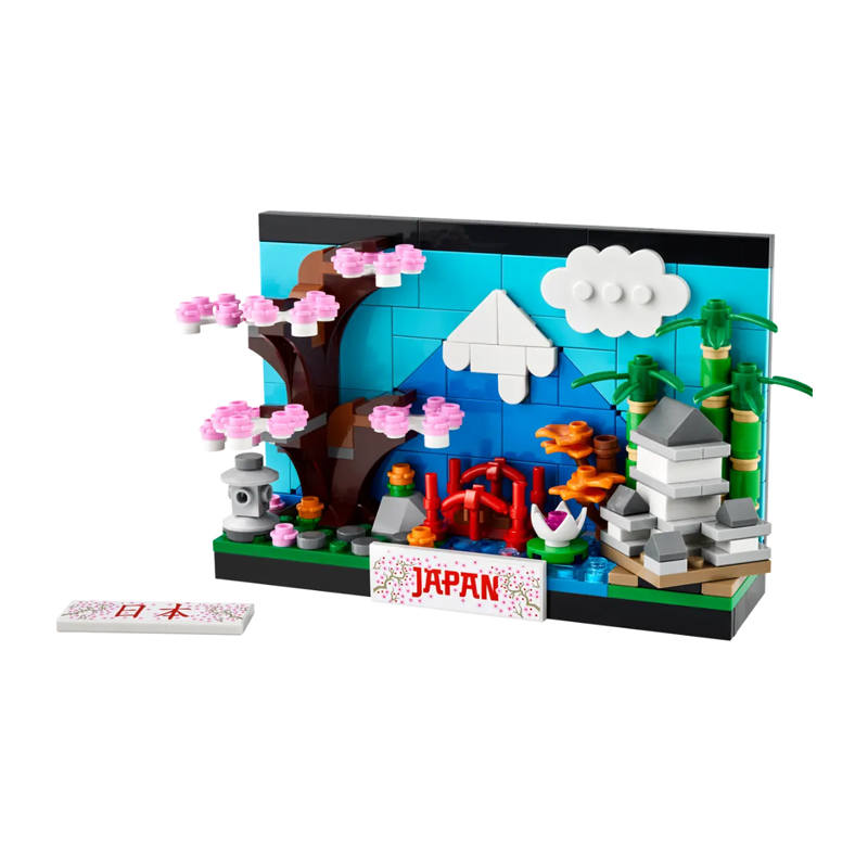 LEGO LEGO Japan Postcards Building Blocks 262pcs 40713