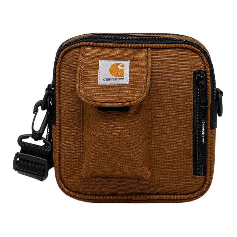 Carhartt WIP Polyester Crossbody Bag, Shoulder Bag Small Unisex Caramel Brown