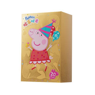 Shiningsoul Piglet Peppa, Happy Time Collectible Card, Limited Edition Box IP / Anime Cards 8 Bags/Box