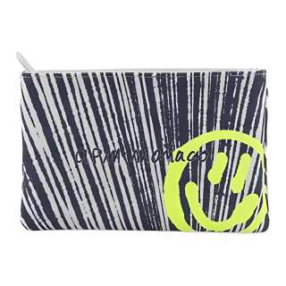 Apm Monaco Canvas Clutch Mini Women's Blue