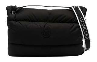 Moncler Nylon Tote Bag, Shopping Bag, Handbag, Travel Bag Women's Black
