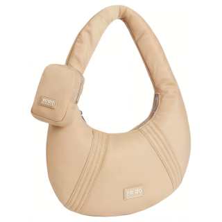 KENZO Nylon One Shoulder Handbag Regular Women's Light Umber