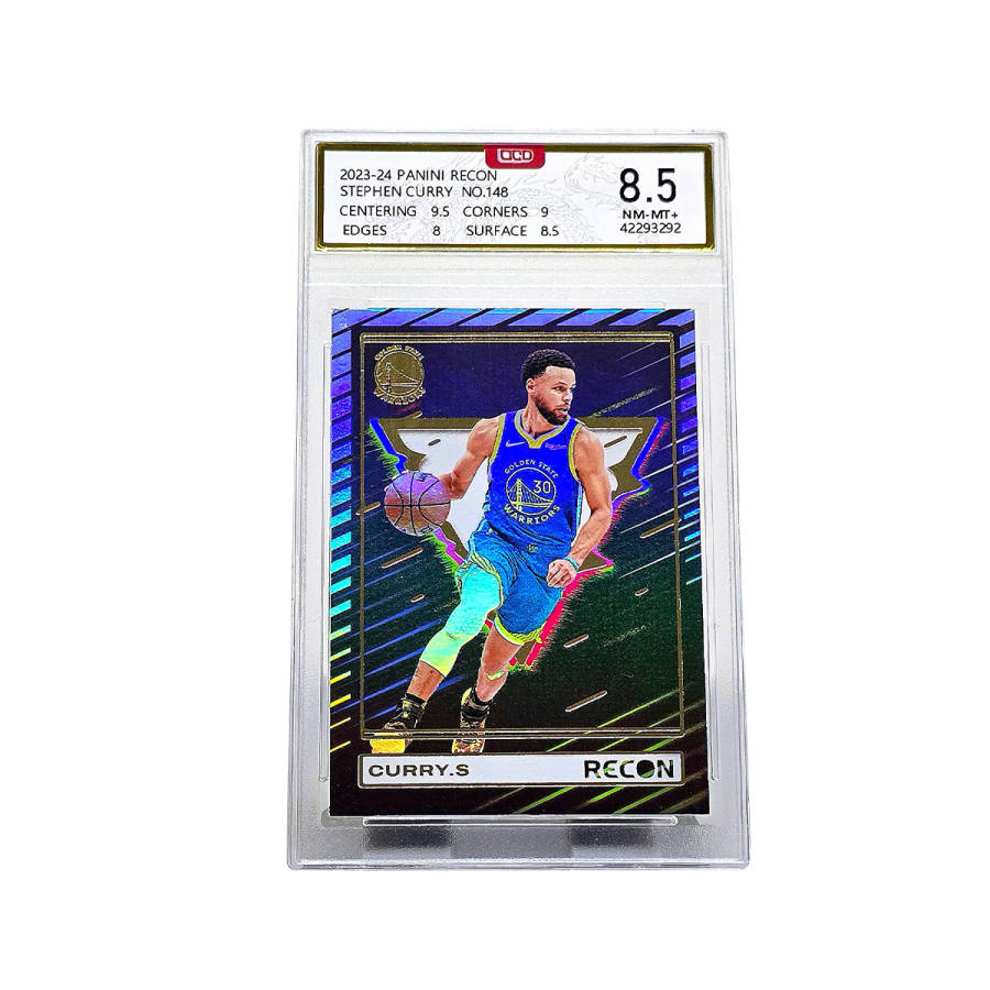 PANINI Curry Player Card ROCON Holographic Card, Rainbow Black Zebra Print Gradient Holographic Card Graded Cards 1 Pc