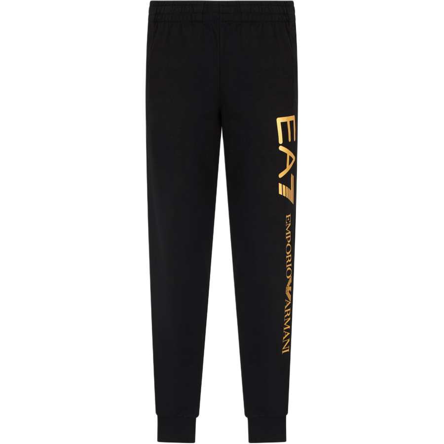 EMPORIO ARMANI EA7 Knitted Sweatpants Men's Black