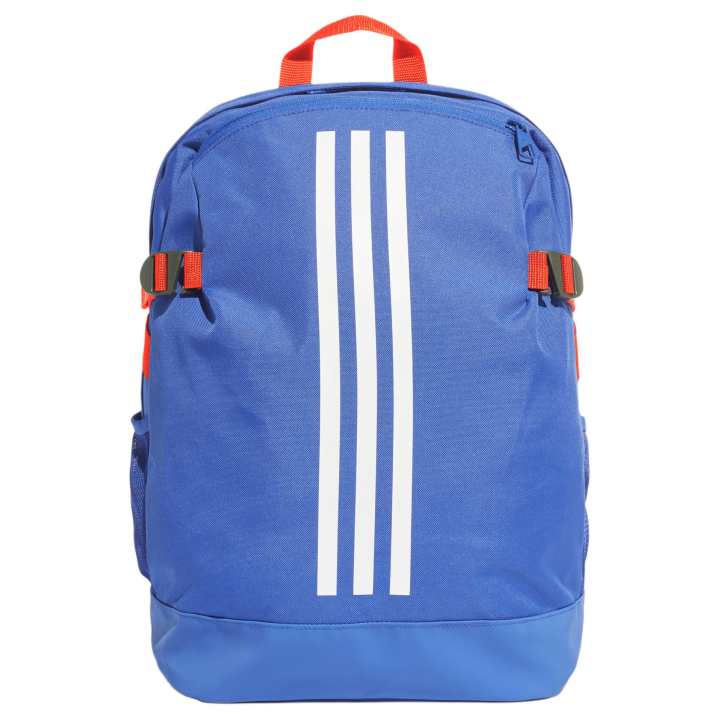 Adidas Adidas Polyester Backpack Unisex Blue & White