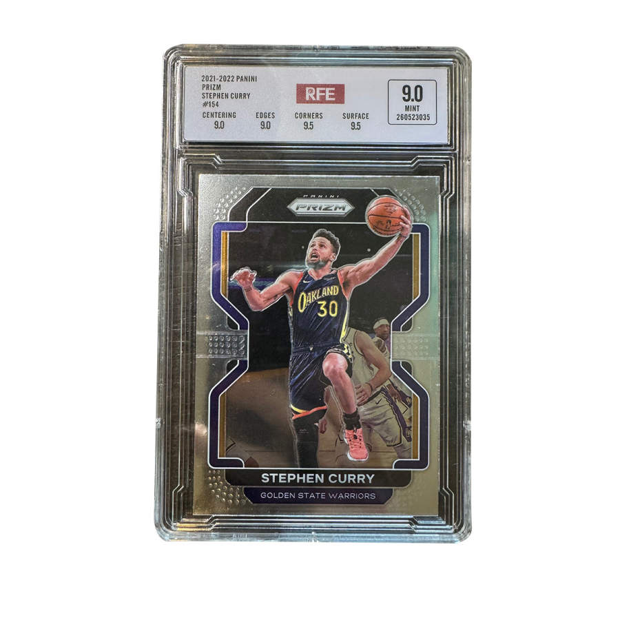 PANINI PANINI 2021 2022 Warriors, Curry REF 9 Points Graded Cards 1 Pc