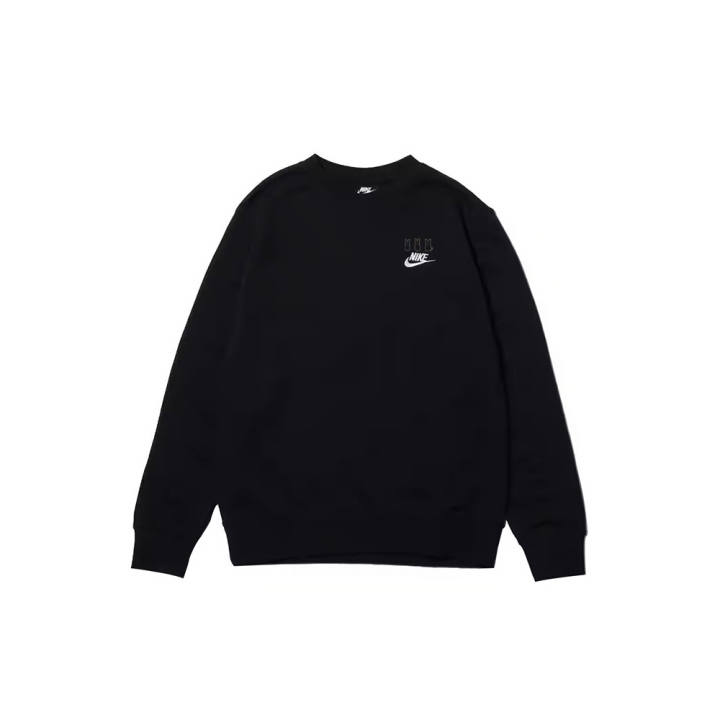 Nike Nike Sweatshirts Men's Black Crew Neck Moderate Regular