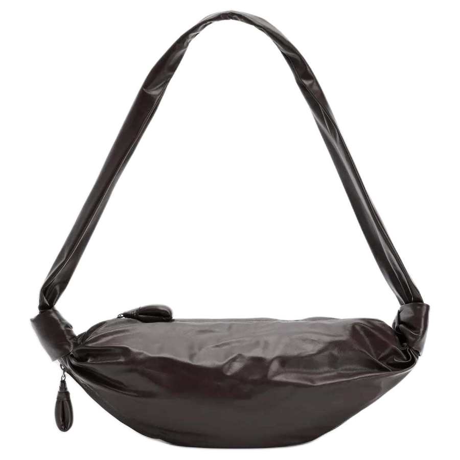 Lemaire Cow Leather Croissant Bag, Croissant Bag, Croissant Bag, Crossbody Bag, Shoulder Bag Small Women's