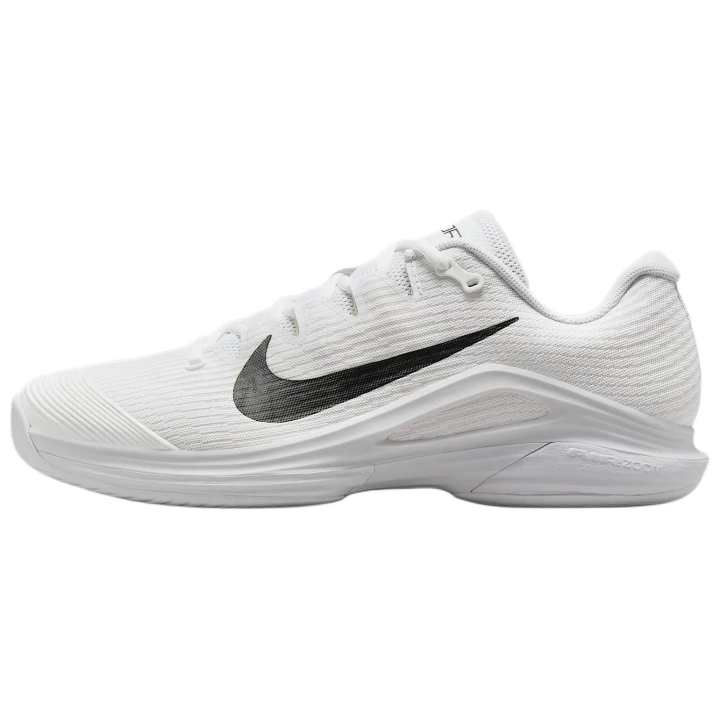 Nike Nike Vapor 12 Fabric Comfortable Low top Tennis Shoes Men's White Black