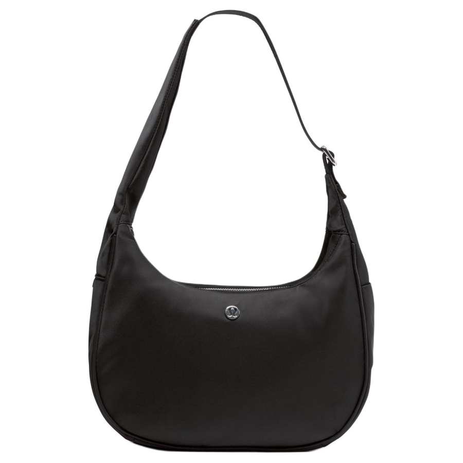 Lululemon City Essentials Nylon Shoulder Bag Women's Black