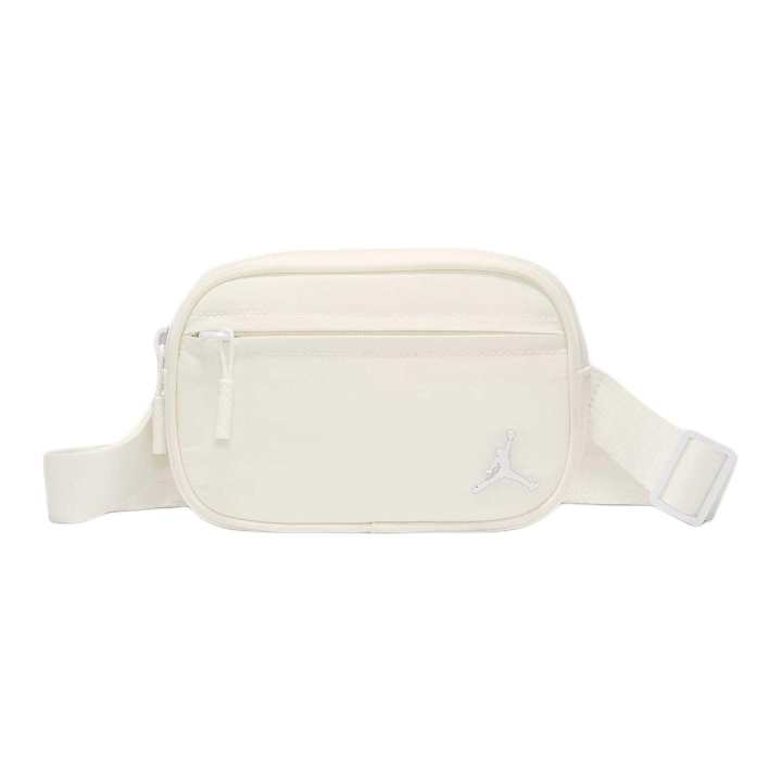 Jordan Jordan Nylon Camera Bag, Crossbody Bag, Shoulder Bag Unisex Ecru