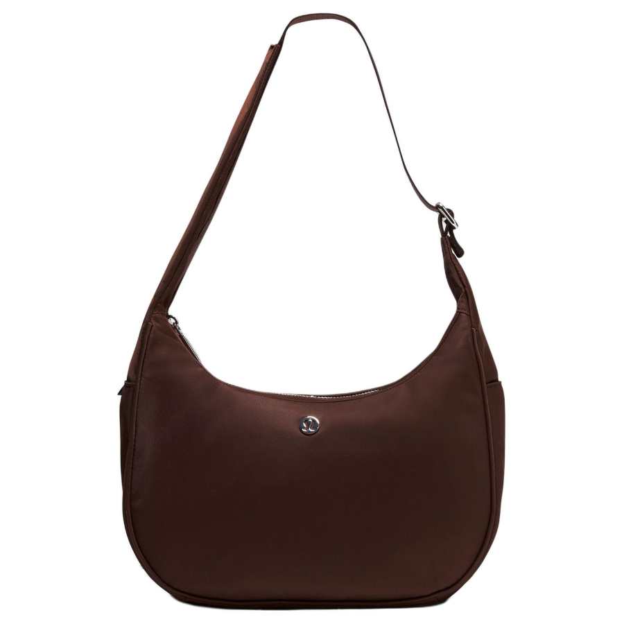 Lululemon Nylon Shoulder Bag Women's Brown
