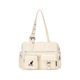 KANGOL Fabric Boston Bag, Shoulder Bag Medium Unisex Multicolor